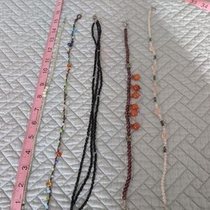 Beautiful Beaded Necklaces Set Of Five